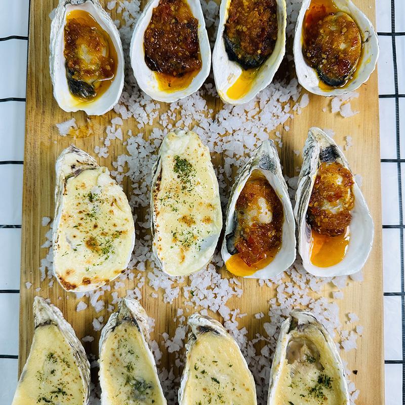 HÀU SỮA PHÁP NƯỚNG PHÔ MAI TRUYỀN THỐNG & SỐT X.O - [Giao hàng 2H toàn HCM]