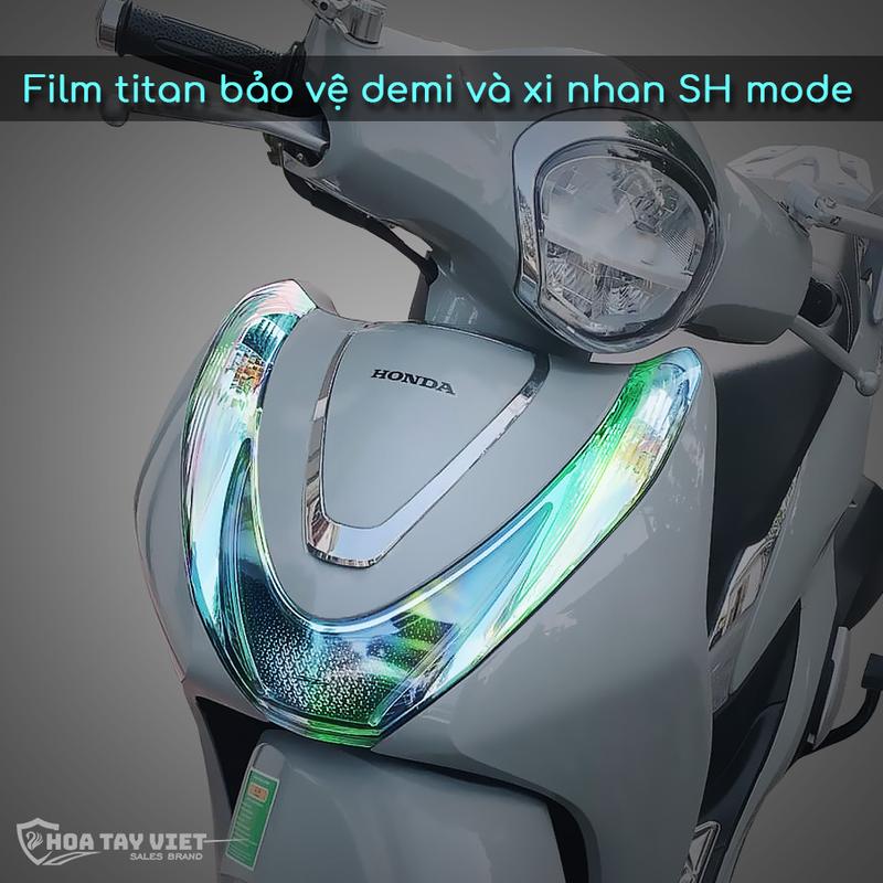 Miếng dán DECAL SH mode chuyển màu chóa đèn DEMI & XI NHAN honda SH mode