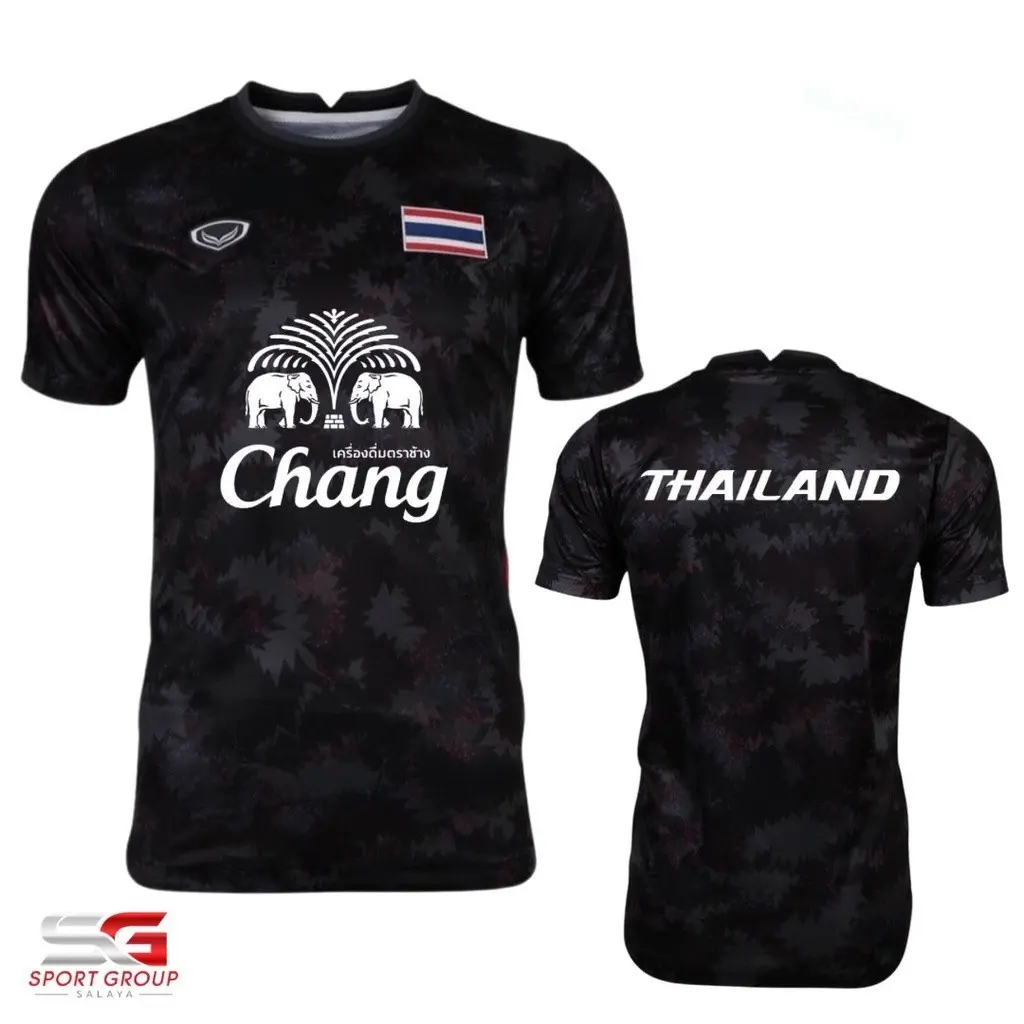 Áo Thun Áo Thun JERSEY Baju Lelaki Ersey Thái Lan Viral, Áo Thun ngắn Tay Thể Thao Bóng Đá Ngoài Trời, Thiết Kế Chang Mới Thái Lan Chang Jersi