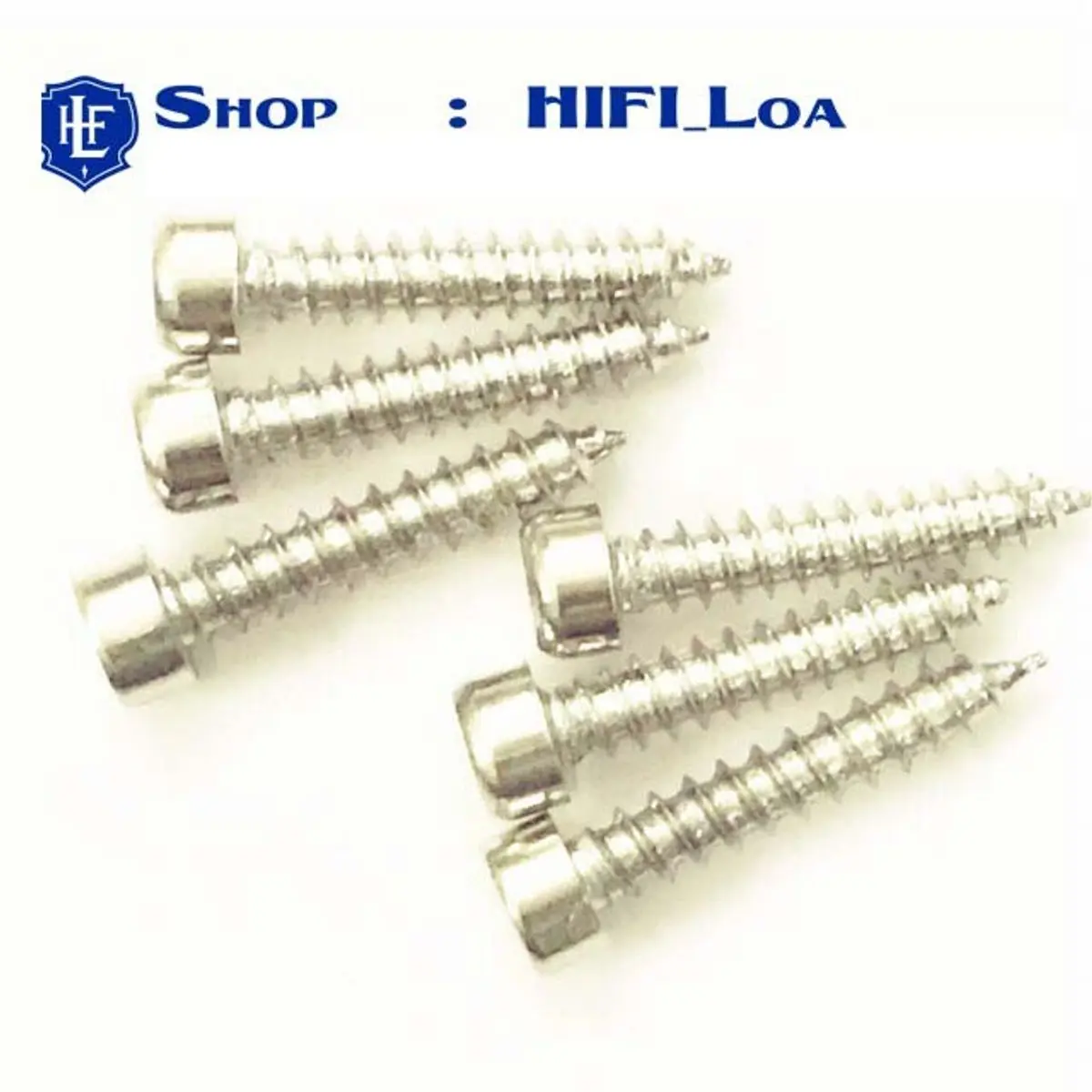 Vít đầu lục giác 3x15mm màu inox hàng đẹp
