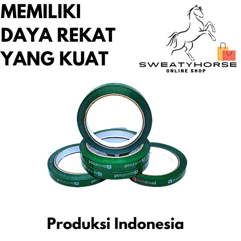 Lakban Makanan Isolasi Food Delivery Solatip Makanan 12mmx 65m 2