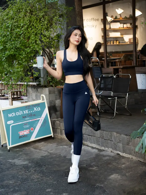 Áo bra tập gym yoga nữ Fitme Flow dây đan chéo hỗ trợ luyện tập chống xệ Racer Back - BRRB 8