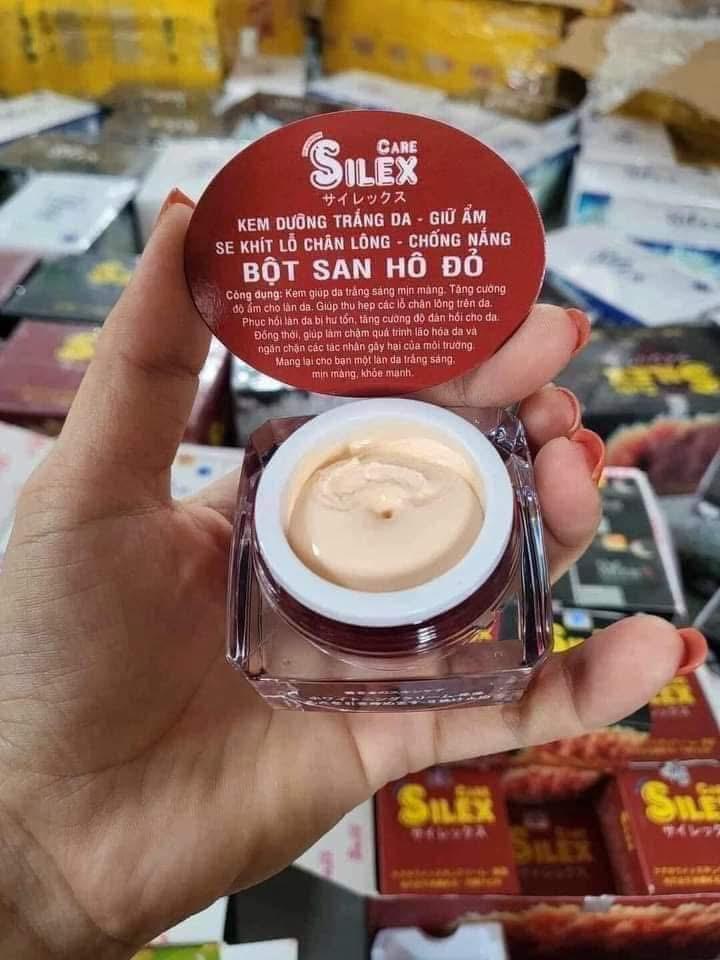 Product Introduction of combo Kem dưỡng da Silex Nhật San hô đỏ giảm thâm mụn tàn nhang nám lỗ chân lông to - Skincare Women Nữ 5