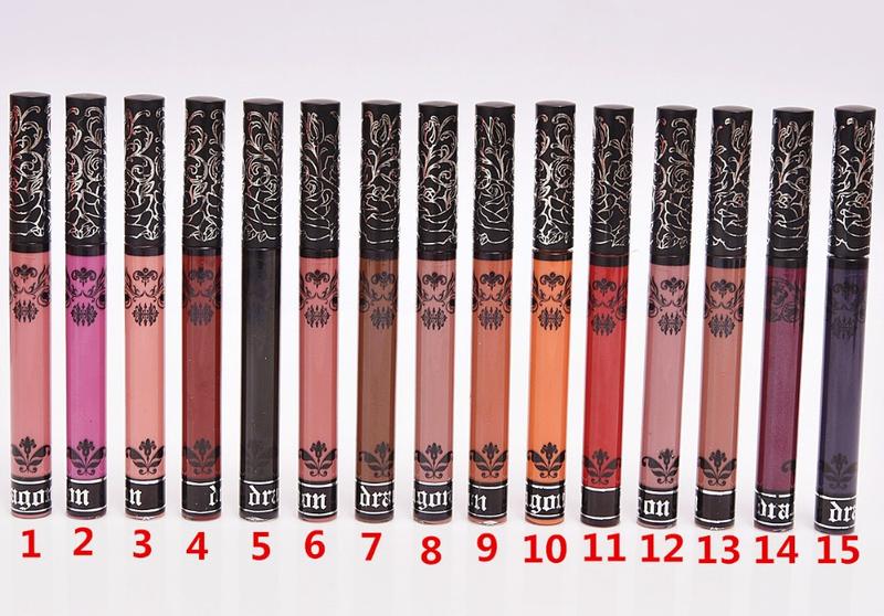 Product Introduction of 15 Colors Liquid Lipstick Waterproof Nude Matte Lipstick Velvet Glossy Lips Gloss Lipstick Lip Balm Sexy Red Colors 16