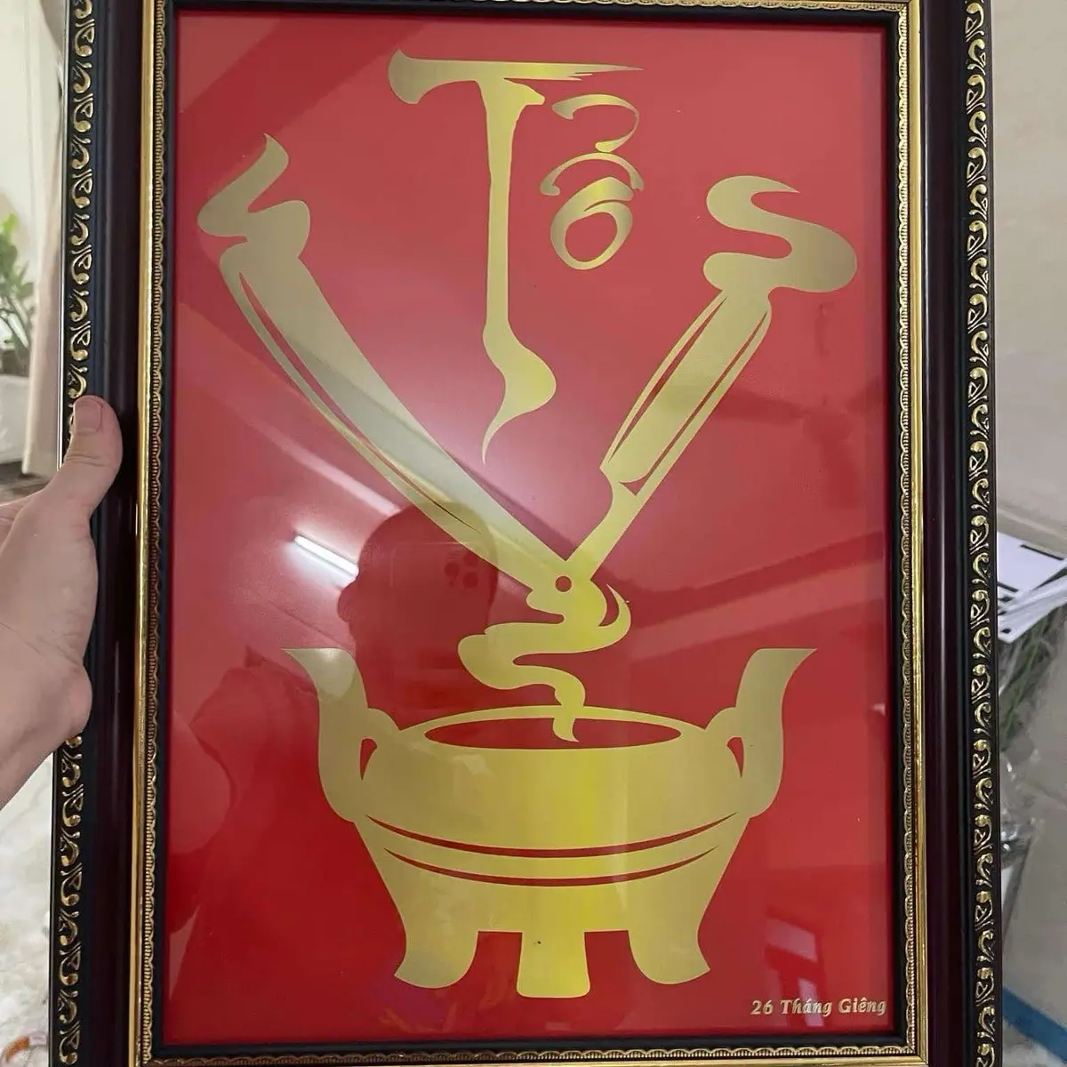 Ảnh tổ khung cán gỗ 38x50