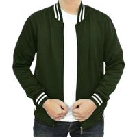 Gambar Jemssky - Jaket Varsity Resleting Pria Jaket Baseball Pria Jaket Jaket Distro Unisex Outwear Daily Marun - Hitam, M dari Jemssky_NEW Kota Administrasi Jakarta Pusat 3 Tokopedia