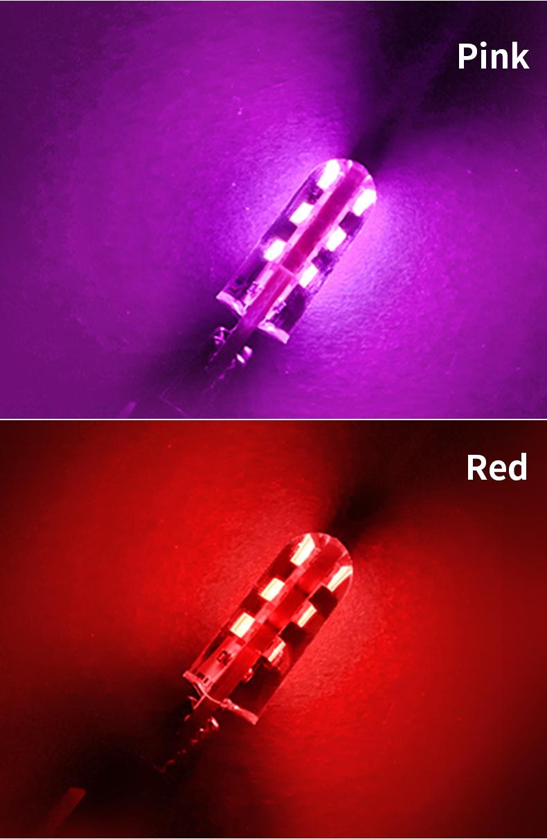 Product Introduction of 【24-hour shipping+free shipping+COD】LED 2PcsT10 strobe decorative light car light W5W Canbus flashing bulb for car width light strobe gap indicator 12V 17