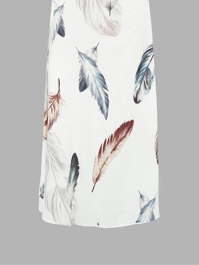 Product Introduction of Women's Floral Print Tie Shoulder Cami Dress, Boho Sleeveless Spaghetti Strap Long Dress for Beach Holiday Vacation, Ladies Summer Clothes 8