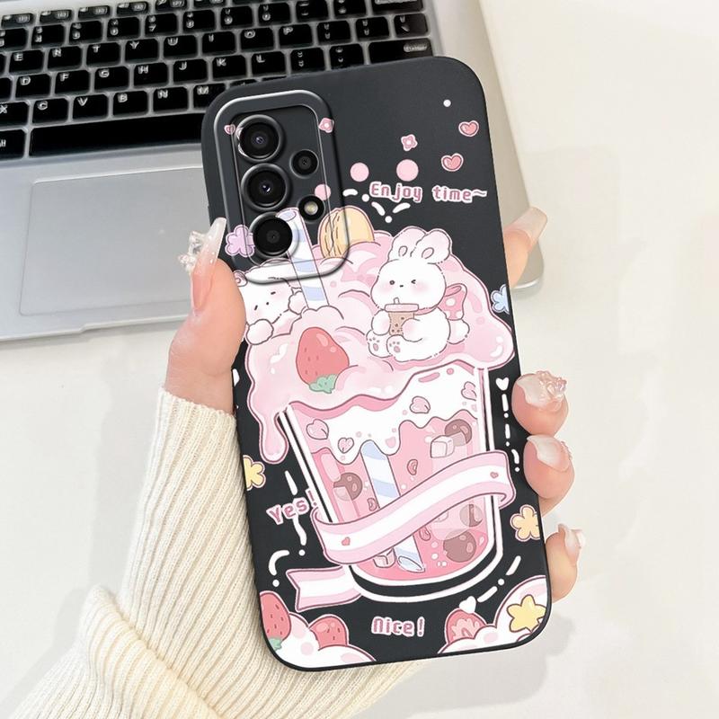 Ốp Mềm, Cho Samsung Galaxy A52, A52s, A72 5G, Ốp Chống Sốc, SM-A526B, SM-A528B, SM-A726B, Ốp Lưng Silicon Hình Gấu Trúc Thỏ Dễ Thương 6