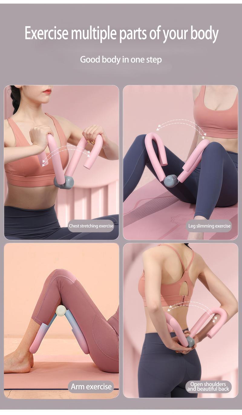 Product Introduction of Bộ Dụng Cụ Tập Thể Dục Yoga Tại Nhà, 4 Món, Chất Liệu PP Bền, Thiết Kế Trơn Màu 1