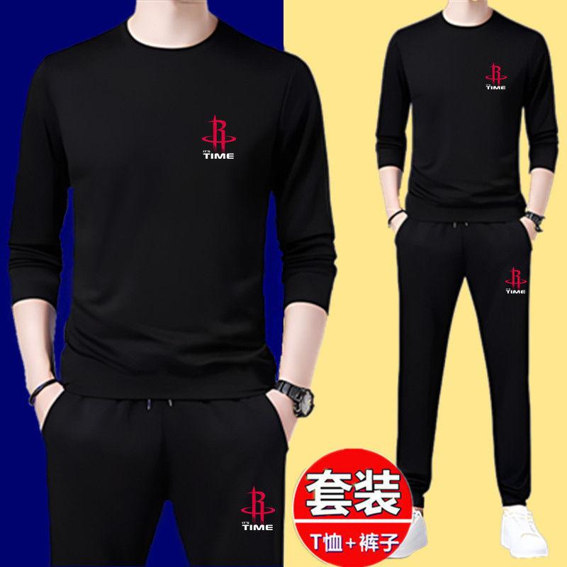 Product Introduction of Bộ Đồ Nam, Phong Cách Thường Ngày Bộ Đồ Hai Mảnh Mùa Xuân Và Mùa Thu Mới, Ngoại Cỡ, Bộ Đồ Quần Áo Thể Thao, Áo Dài Tay, 12 Món, Thích Hợp Cho Nam Menswear 1