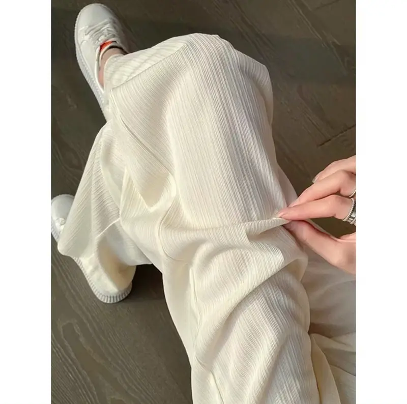 Quần nữ ông rộng thun tăm lạnh dày dặn (42-60kg) - phong cách trẻ trung nữ tính lịch sự - Women Voan Pants 6