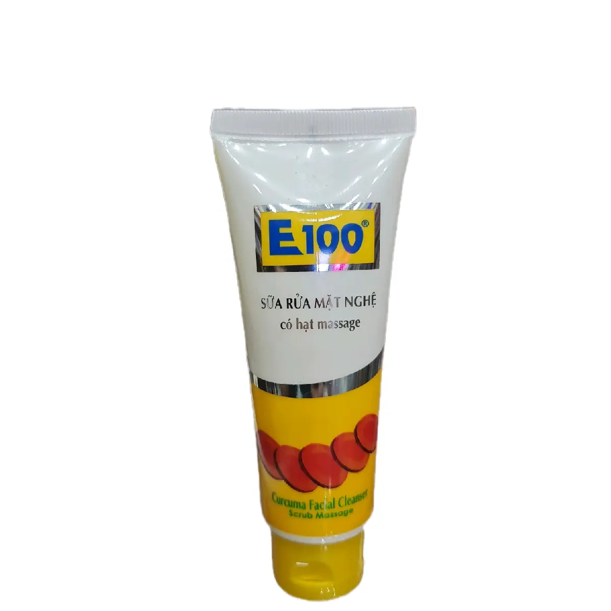 Sữa rửa mặt Nghệ có hạt massage E100 100g
