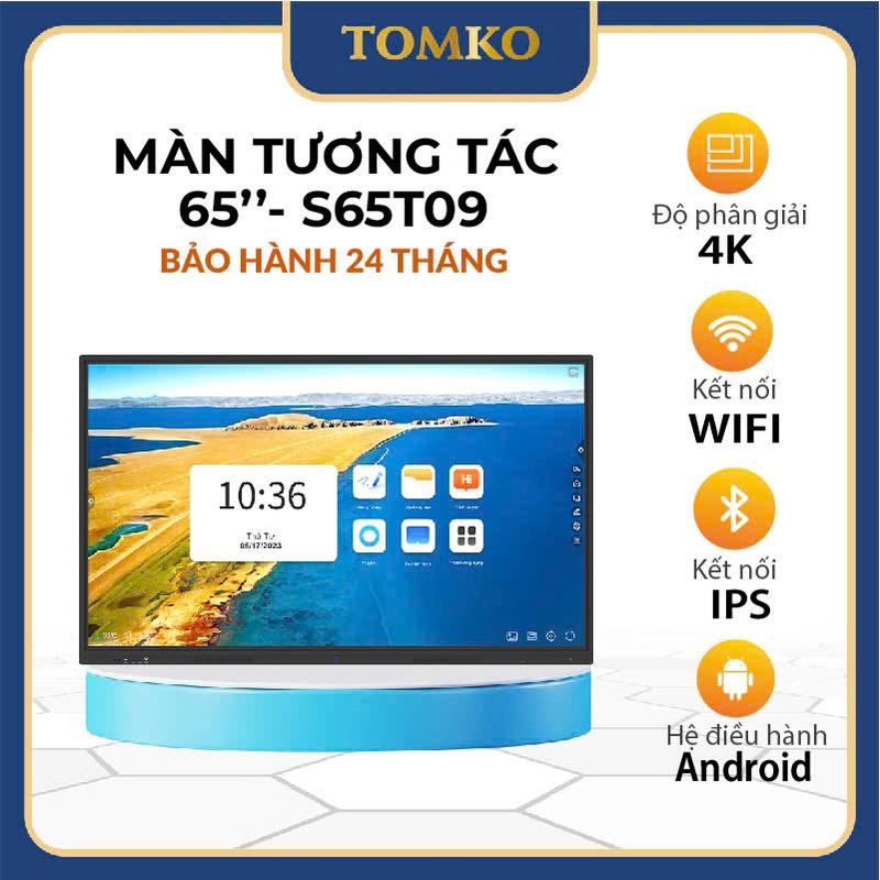Màn Hình Tương Tác Hội Nghị Thông Minh TOMKO T6XP65M 65inch