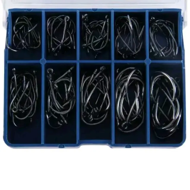 Kail Mix Carbon 100pcs Silver (No 3-12) kail 1pack Ikan Pancing Umpan 4