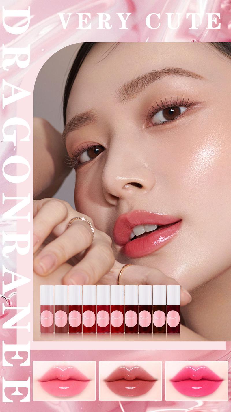 Product Introduction of Lip Stain Lip Gloss Background Color Stacked Coating Moisturizing Lip Lacquer Oil Lipstick Base Sample Lip Gloss Lipstick Water 1