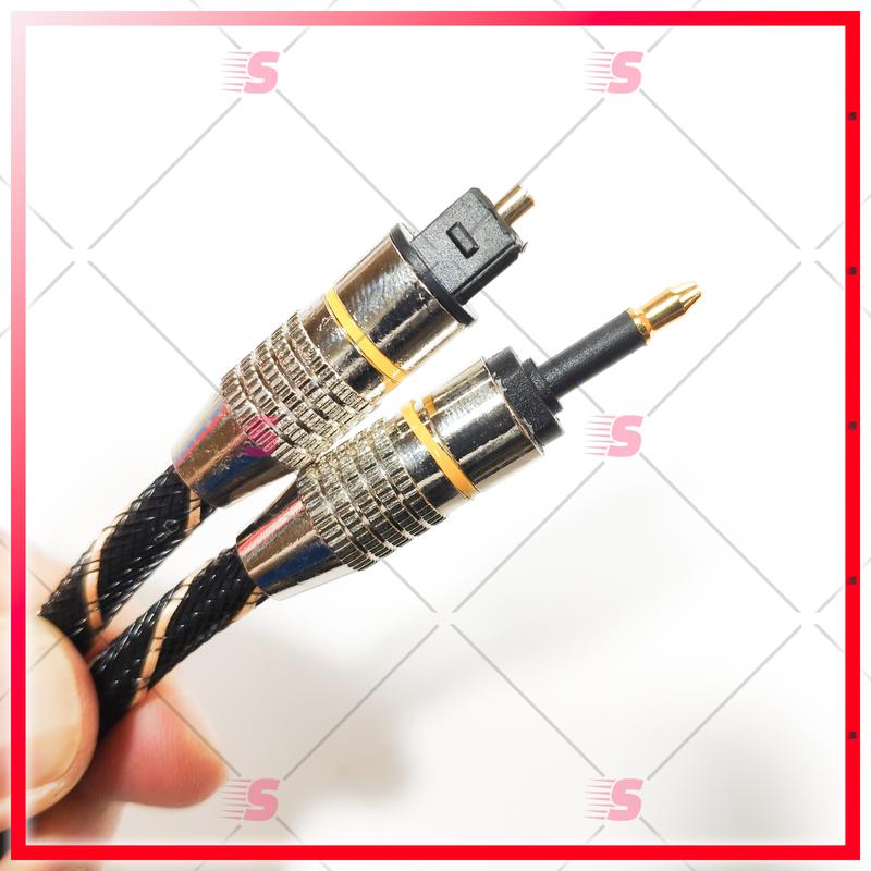 Dây optical mini Toslink SPDIF 3.5mm cáp quang âm thanh Mibox chất lượng cao - Không dùng được cho cổng 3.5 AUX