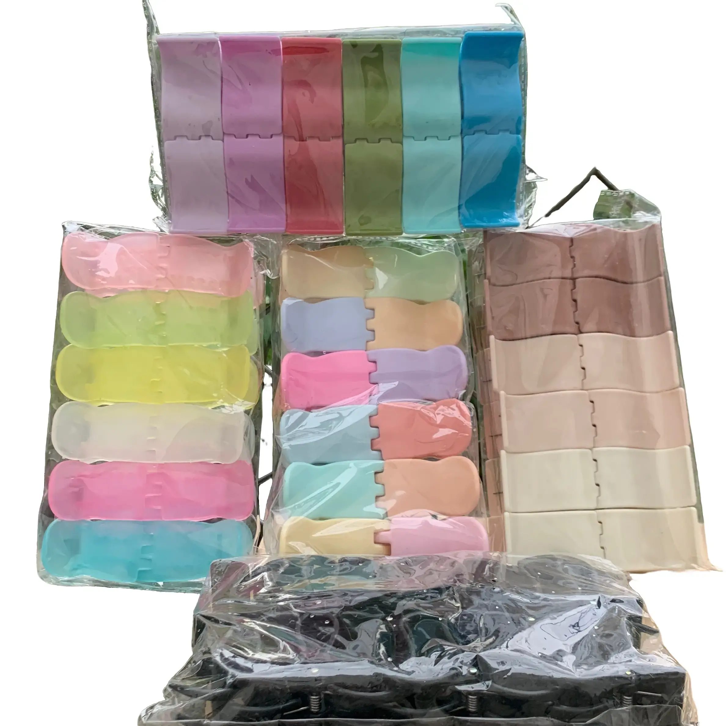 Kẹp Xinh [ 1 lốc 12 Cây Kẹp ] kẹp Càng Cua 5 Răng Cài Tóc