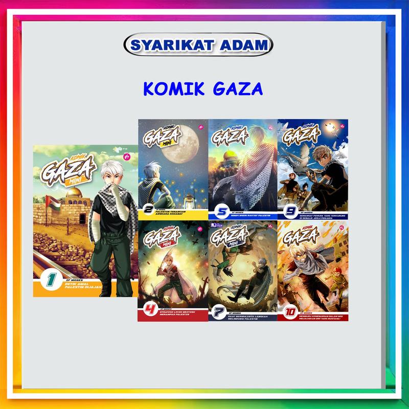 [ADM] KOMIK GAZA MINI - IF MOSES - IMAN PUBLICATION - TikTok Shop Malaysia