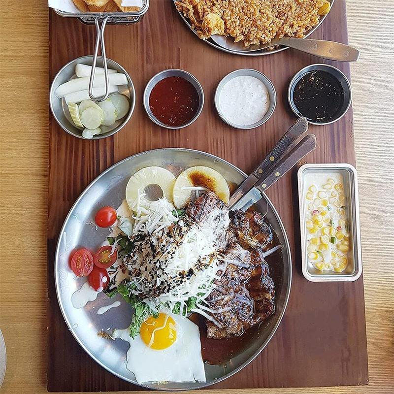 Product Introduction of Stainless Steel Sauce Plate Oil Cup Seasoning Seasoning Plate Bowl Serving Sushi Oil Plate Small Seasoning Plate 6 Pieces Set 15
