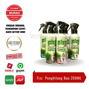 Fizz Penghilang Bau 250ML Penghilang Bau Kotoran Kucing Anjing