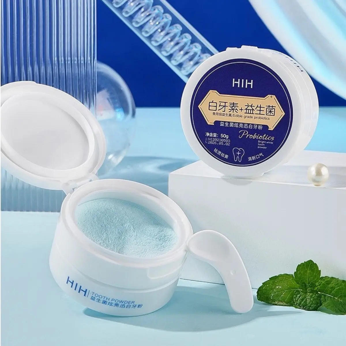 (COMBO 2)Bột trắng răng HIH -LUTAMALY Whitening