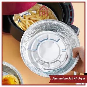 UNISO - ALUMUNIUM FOIL AIR FRYER SEKALI PAKAI TAHAN PANAS PENGANTAR MAKANAN CEPAT MATANG