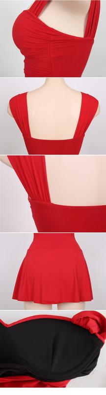 Product Introduction of Korean Style One Piece Swimwear Women Swimdress Push Up Swimsuit High Quality Bathing Suit sexy Monokini Beachwear 30