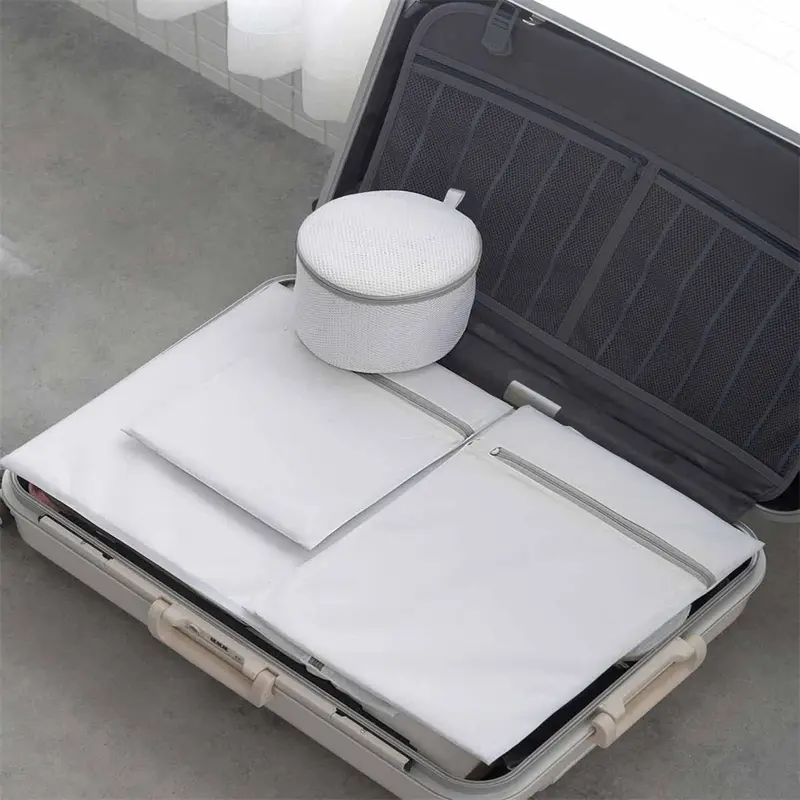 4/3/3 Pieces New Laundry Bags Mesh Laundry Bags, Underwear Bags, Delicate Laundry Bags Suitable for University, Dormitory, Storage, Allow Water and Detergent to Flow Easily, Easy to Clean, Just Throw the Bags into the Washing Machine, Laundry Bags 7