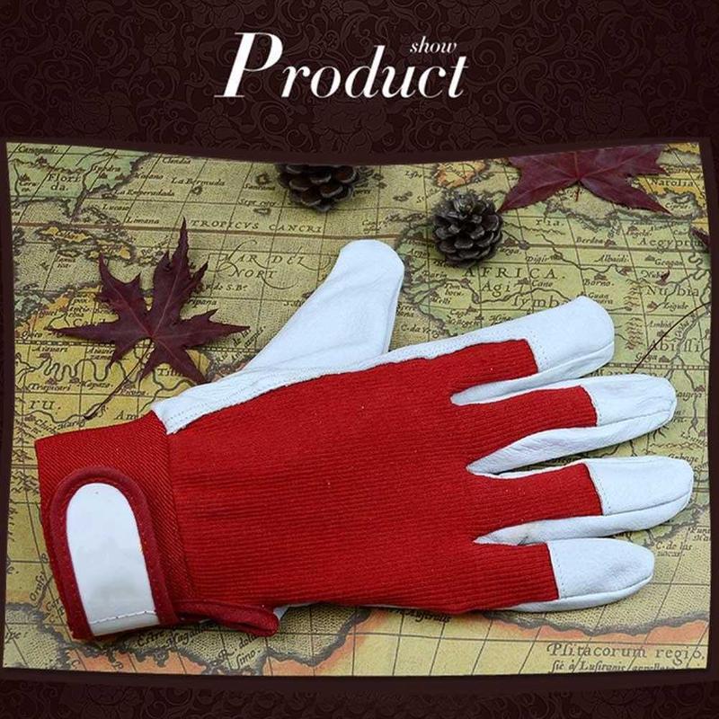 Product Introduction of Breathable Gardening Gloves Durable Waterproof Toddlers Protective Non-slip Gloves Anti-stab R9E5 25