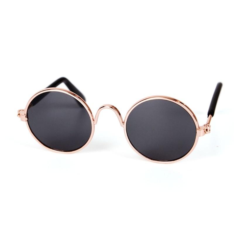 Product Introduction of Sunglasses Metal Frame Round Classic Retro Style Pet, Dog, Cat 3