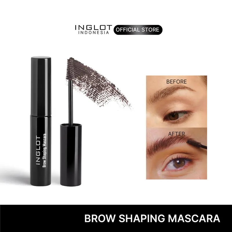 INGLOT Brow Shaping Mascara 02 - Browcara Medium Light Brown, 4 ml 3