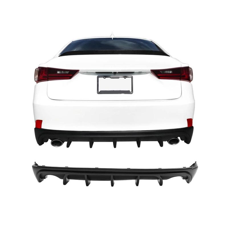 Rear Diffuser Fits 2014-2016 Lexus IS250 IS350 IS200T, Rear Lower ...
