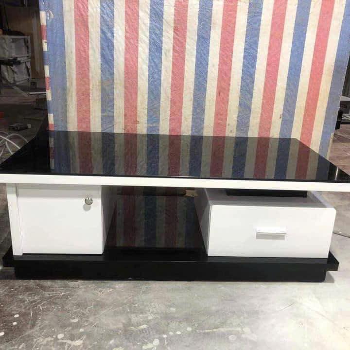bàn trà phòng khách 1m2x60 gỗ MDF như ảnh 0