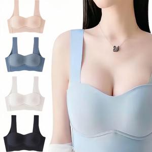 Bra Keluli, Taixing01, Untuk Wanita, Fesyen, Span, Nipis dan Lembut, Melegakan Penyahmampatan, Mencegah Perut, Sesuai untuk Pakaian Wanita, Pakaian Wanita, Wanita