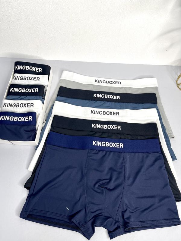 Combo 5 Quần Kingboxer 5 Màu Hot Trend Menswear Nam Quần Boxer Thun Quần Lót Sịp Quần Lót Sịp