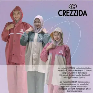 JAS HUJAN CREZZIDA SETELAN PREMIUM FREE WAISTBAG