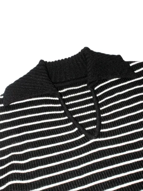 Women's Striped Pattern Sweater Pullover, Casual Cap Sleeve Jumper for Summer, Fashion Women's Knitwear for Daily Wear 5