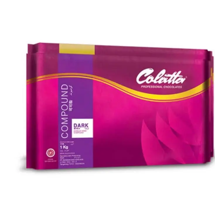 COLLATA COMPOUND DARK 1kg Chocolate Coklat - Shop | Tokopedia