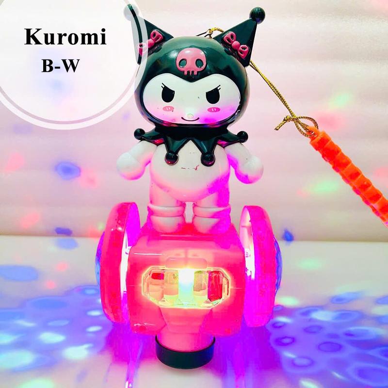  Đồ chơi lồng đèn tự chạy Kuromi Stitch có đèn và nhạc vui nhộn cho bé. Đồ chơi trung thu vui nhộn cho bé Toy 