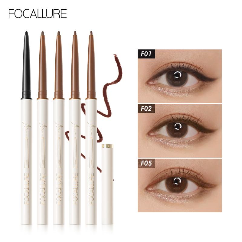 Bút chì kẻ mắt Focallure đầu mảnh 1.7mm chống thấm nước lâu trôi