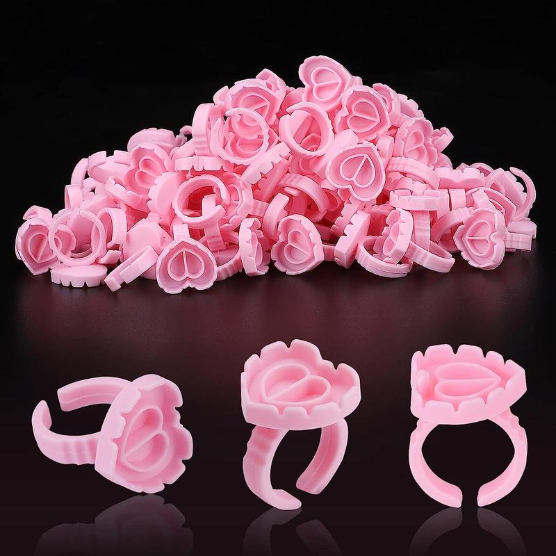Product Introduction of 100pcs Eyelash Glue Ring Cup, Lash Glue Holder Cup, Separate Design Eyelash Glue Cup 11
