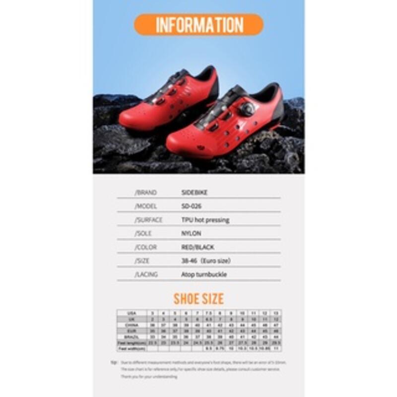 Sidebike SD-026 road cycg shoes Men Professional Compatible with SPD-SL Self-locking Riding Shoes Women Cycg Sneakers 8