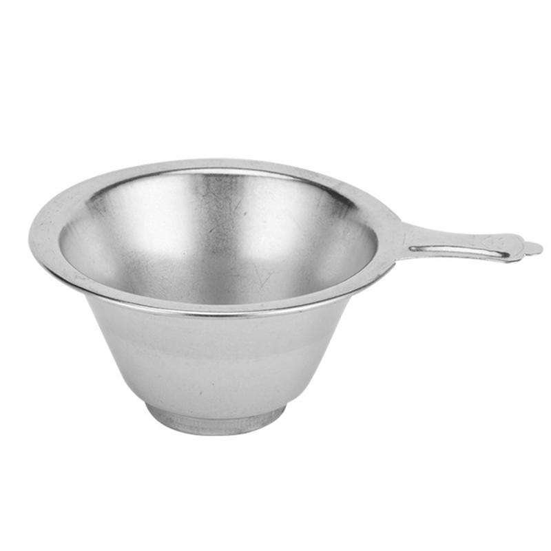 Stainless Steel Reusable Tea Infuser Tea Strainer Teapot Loose Tea Leaf Spice Mesh Fine Filter Kitchen Accessories with Handle 0