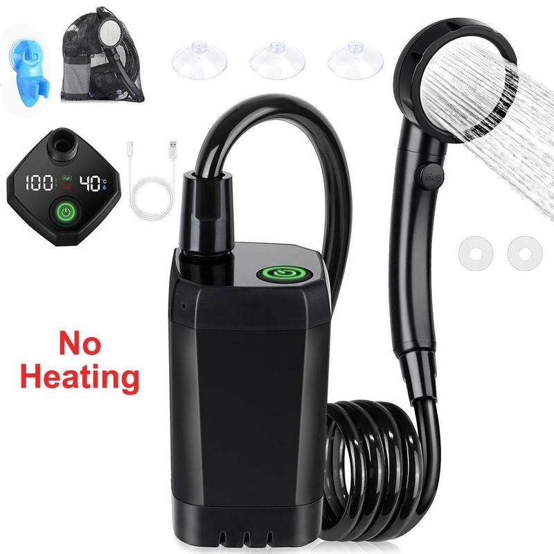 SCH Home Store Mới 6000mAh Bồn tắm di động Màn hình LED Bền bỉ Máy bơm tắm Có…