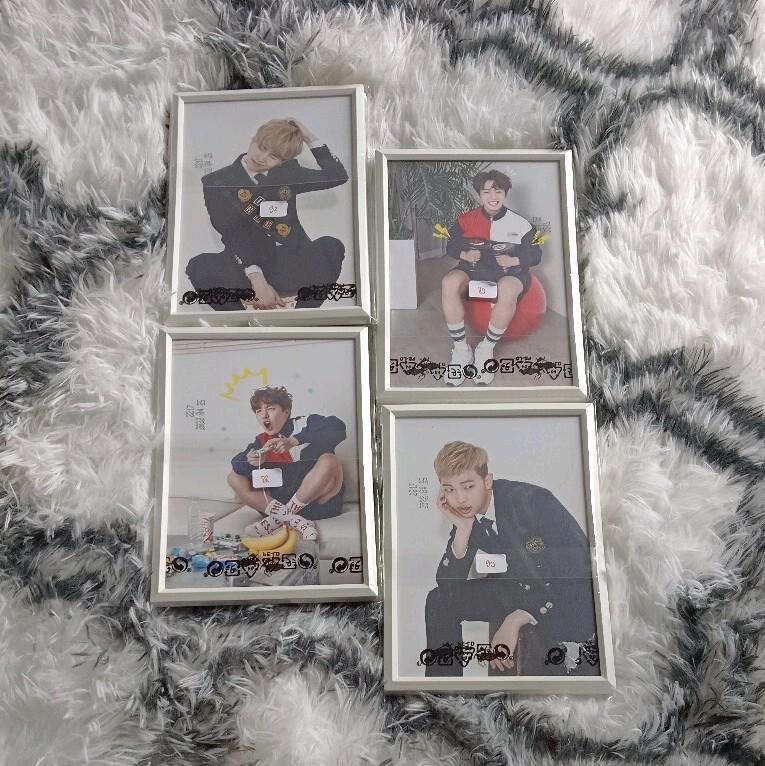 OFFICIAL POSTCARD + FRAME BISA REQUEST MEMBER / GROUP 0
