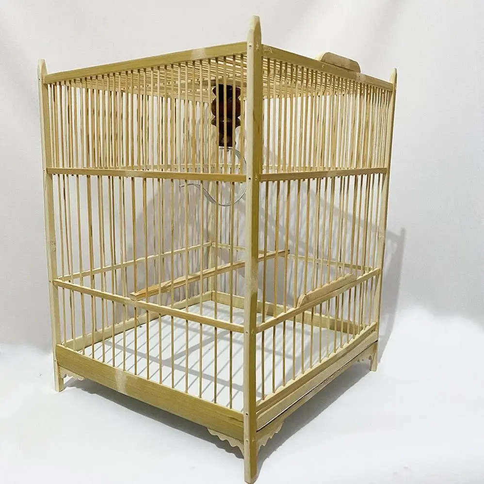 Lồng chim chào mào tự ráp đã qua xử lý lồng chim chào mào giá rẻ
