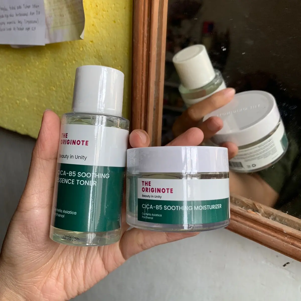 THE ORIGINOTE CICA SOOTHING TONER MOISTURIZER