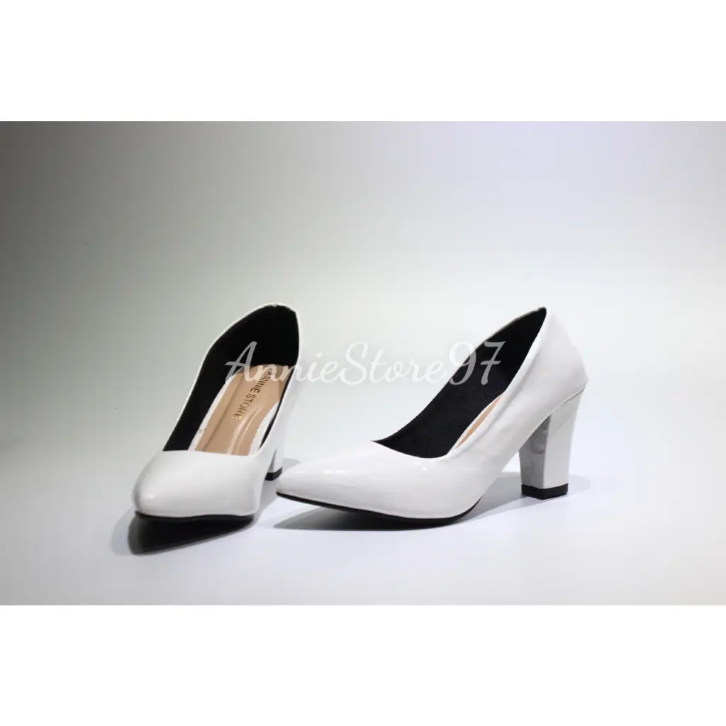 (NEW) Giày cao gót 7 phân công sở gót vuông mang cực bền