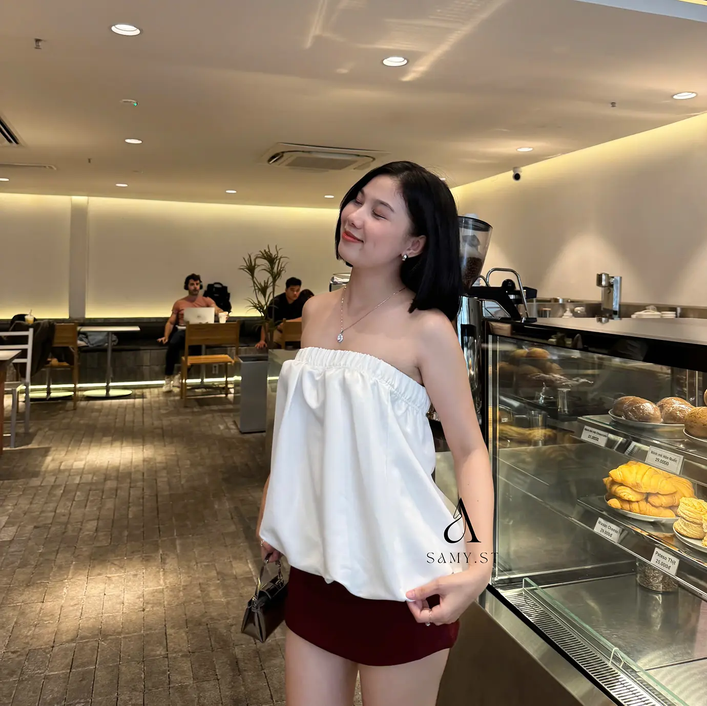 Áo Bí Phồng Tiểu Thư - Samy.St.2 - Sản Phẩm Thời Trang Thanh Lịch, Phù Hợp Mọi Dịp